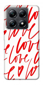 Чохол Love handwriting для Xiaomi 14T Pro