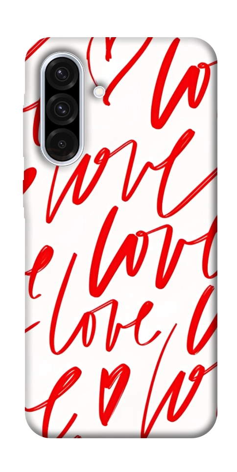Чехол Love handwriting для Galaxy A36 5G