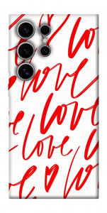 Чохол Love handwriting для Galaxy S25 Ultra