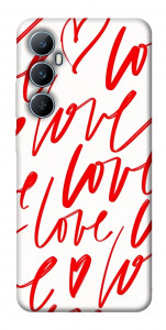 Чохол Love handwriting для Realme C65 4G