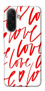 Чехол Love handwriting для Galaxy A26 5G