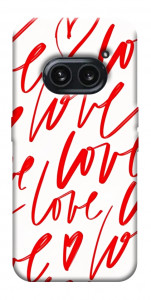Чохол Love handwriting для Nothing Phone (2a)
