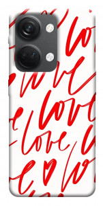 Чохол Love handwriting для OnePlus Nord 3