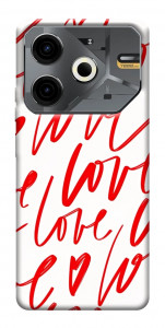 Чохол Love handwriting для TECNO Pova 6 Neo (LI6)