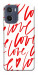 Чехол Love handwriting для Motorola Moto G05