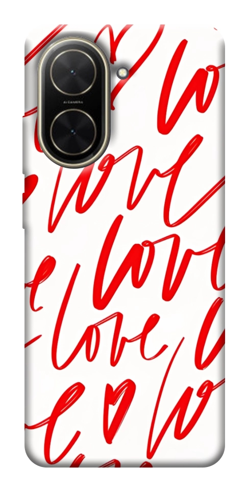 Чохол Love handwriting для Xiaomi Poco C71