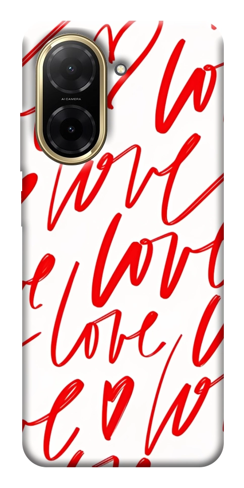 Чехол Love handwriting для Xiaomi Redmi A5