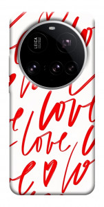 Чохол Love handwriting для Xiaomi 15 Ultra
