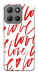 Чехол Love handwriting для Motorola Moto G15 4G