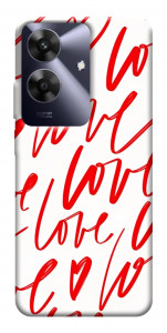 Чехол Love handwriting для Realme Note 60
