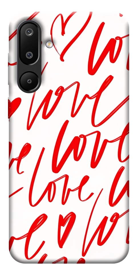 Чехол Love handwriting для Galaxy M16 5G