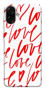 Чохол Love handwriting для Galaxy A07