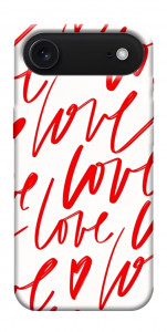 Чехол Love handwriting для iPhone 17 Air