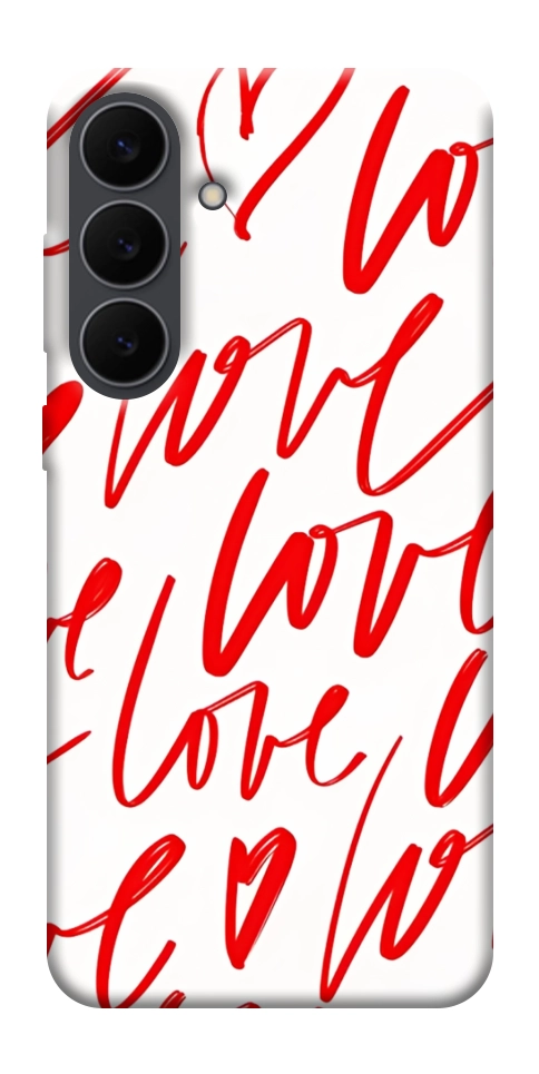 Чехол Love handwriting для Galaxy S25 FE