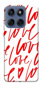 Чохол Love handwriting для Motorola Edge 60 Fusion
