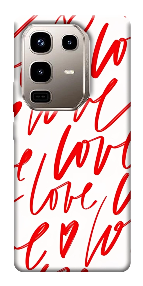 Чохол Love handwriting для Infinix Note 50 Pro 4G