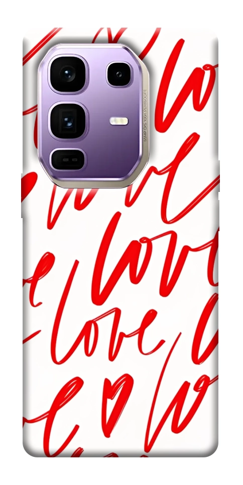 Чехол Love handwriting для Infinix Note 50 Pro+