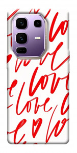 Чехол Love handwriting для Infinix Note 50 Pro+