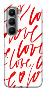 Чохол Love handwriting для Infinix Hot 60i