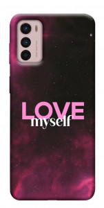Чохол Love myself для Motorola Moto G42