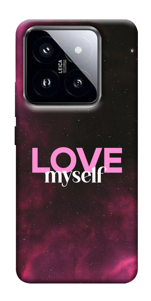 Чехол Love myself для Xiaomi 14 Pro