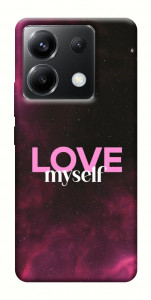 Чехол Love myself для Xiaomi Poco X6