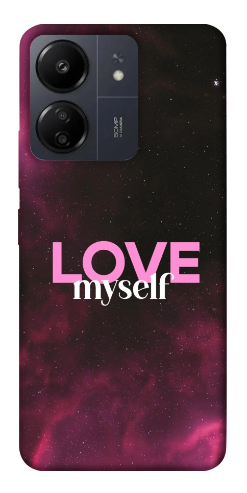Чехол Love myself для Xiaomi Poco C65