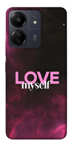 Чехол Love myself для Xiaomi Poco C65