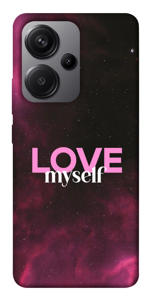 Чохол Love myself для Xiaomi Redmi Note 13 Pro+