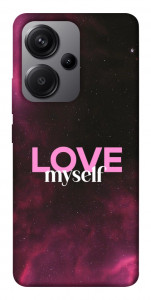 Чохол Love myself для Xiaomi Redmi Note 13 Pro+