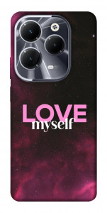 Чехол Love myself для Infinix Hot 40