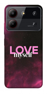 Чохол Love myself для ZTE Blade A54 4G