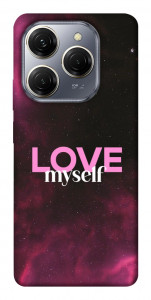 Чехол Love myself для TECNO Spark 20 Pro