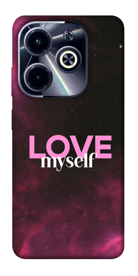 Чехол Love myself для Infinix Hot 40i