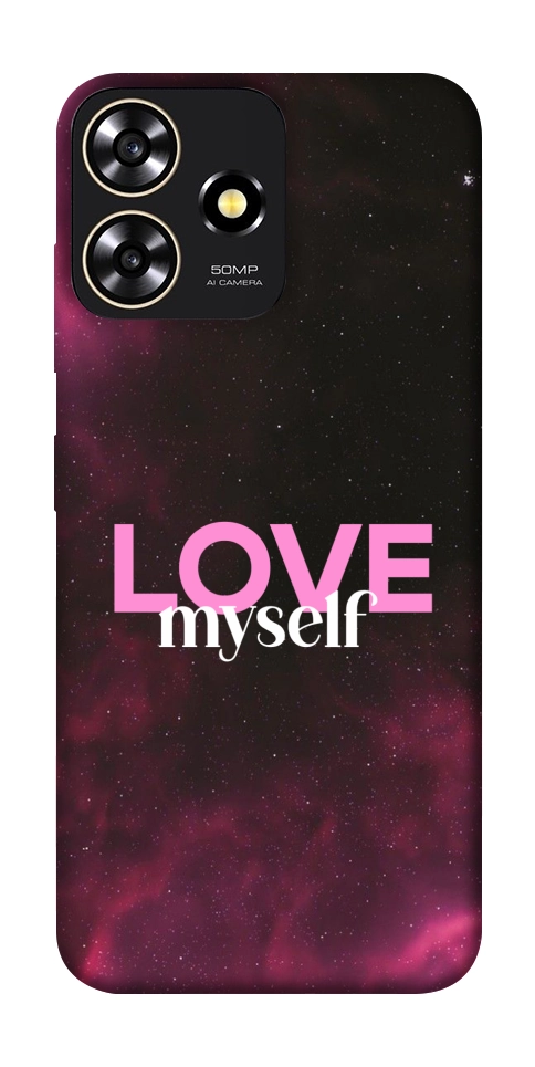 Чехол Love myself для ZTE Blade A73 4G