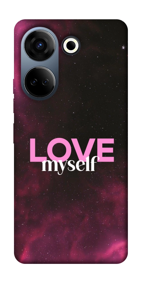 Чехол Love myself для TECNO Camon 20 Pro (CK7n)