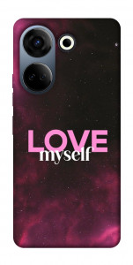 Чохол Love myself для TECNO Camon 20 Pro (CK7n)