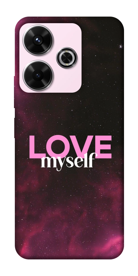 Чехол Love myself для Xiaomi Redmi 13 4G