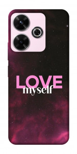 Чохол Love myself для Xiaomi Redmi 13 4G