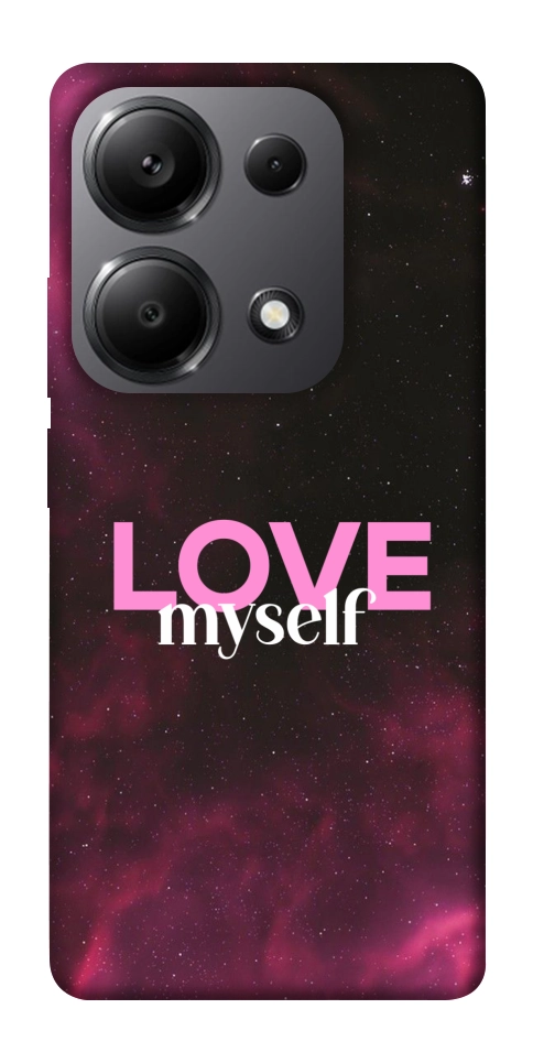 Чехол Love myself для Xiaomi Redmi Note 13 Pro 5G