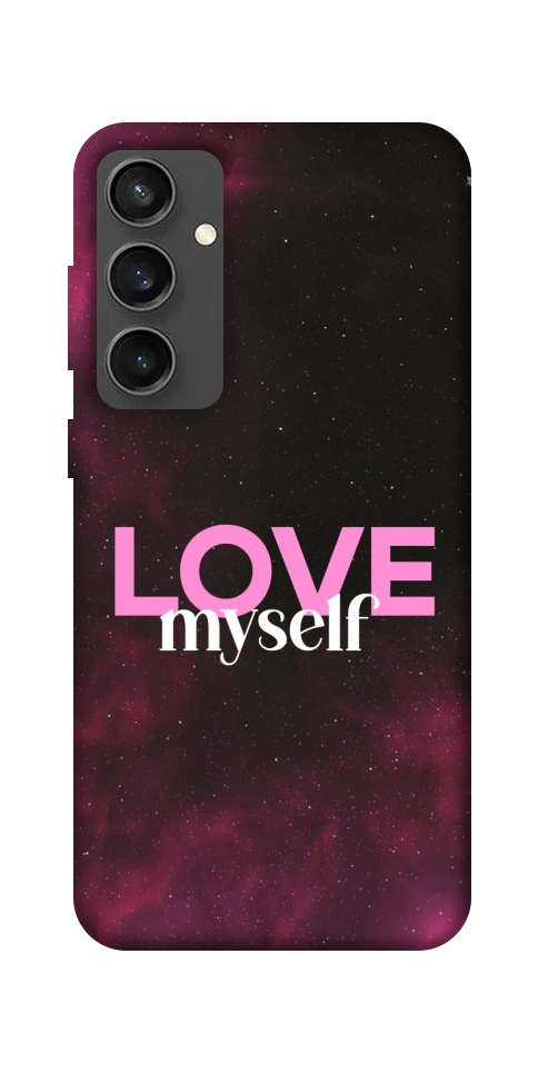 Чехол Love myself для Galaxy S24 FE