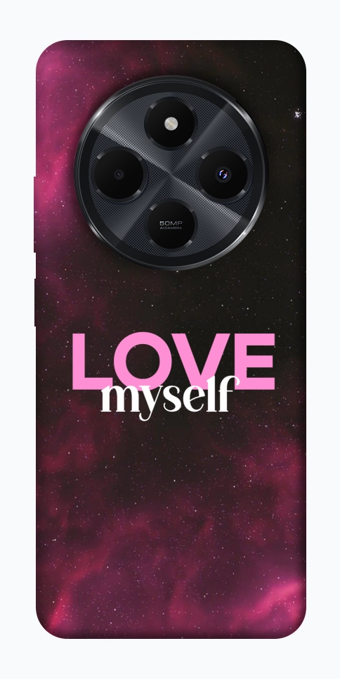 Чехол Love myself для Xiaomi Redmi 14C