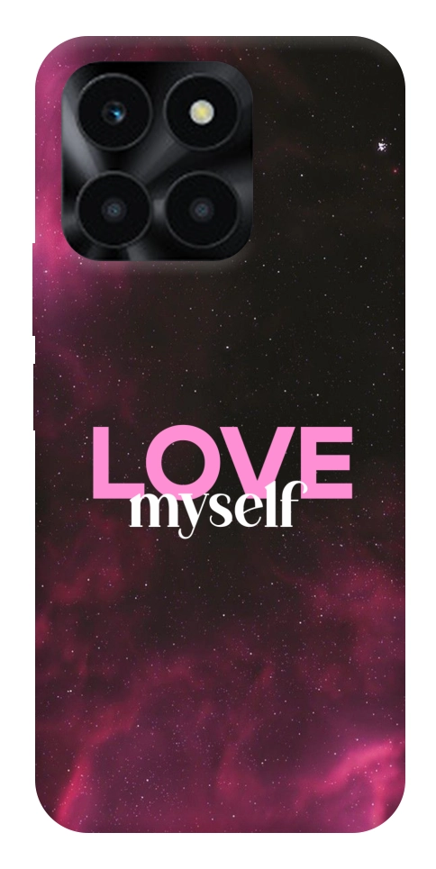 Чехол Love myself для Huawei Honor X6a
