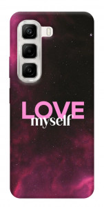 Чехол Love myself для Infinix Hot 50 4G