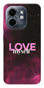 Чехол Love myself для Infinix Smart 9 4G