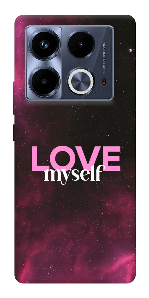 Чехол Love myself для Infinix Note 40 4G
