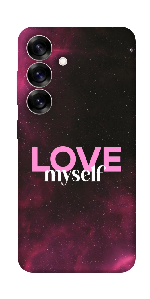 Чехол Love myself для Galaxy S25