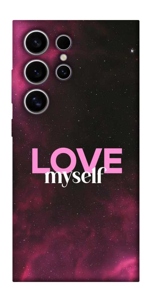 Чехол Love myself для Galaxy S25 Ultra