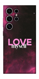 Чохол Love myself для Galaxy S25 Ultra