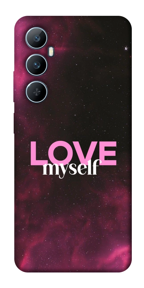 Чехол Love myself для Realme C65 4G